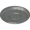 Ekena Millwork Medea Ceiling Medallion (Fits Canopies up to 5 1/2"), Hand-Painted Silver, 16 1/2"OD x 1 1/2"P CM16MDSLS - alternate 4